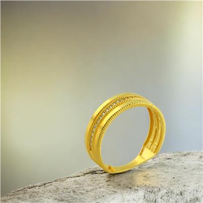 14 Ayar Altın Tasarım Yüzük  -  0202682