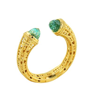 14 Ayar Altın Tasarım Yüzük  -  0203463