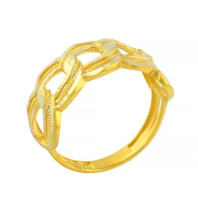 14 Ayar Altın Tasarım Yüzük  -  0205004