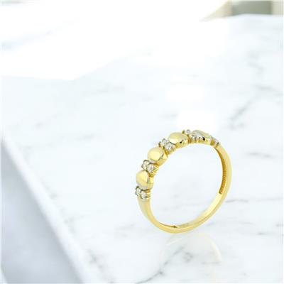 14 Ayar Altın Tasarım Yüzük  -  0205112