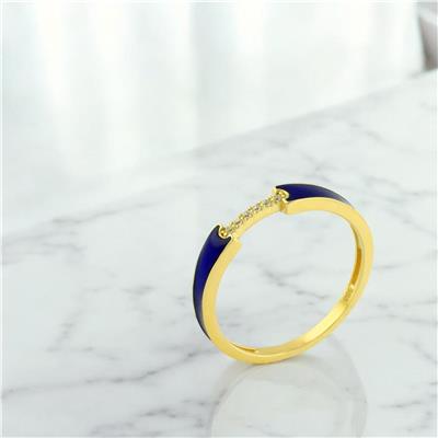 14 Ayar Altın Tasarım Yüzük  -  0206189