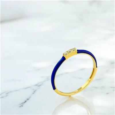 14 Ayar Altın Tasarım Yüzük  -  0206190