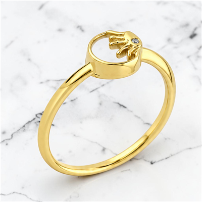 14 Ayar Altın Tasarım Yüzük  -  0213516