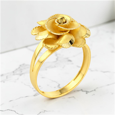 14 Ayar Altın Tasarım Yüzük  -  0213523