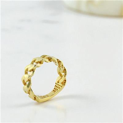 14 Ayar Altın Tasarım Yüzük  -  F004615