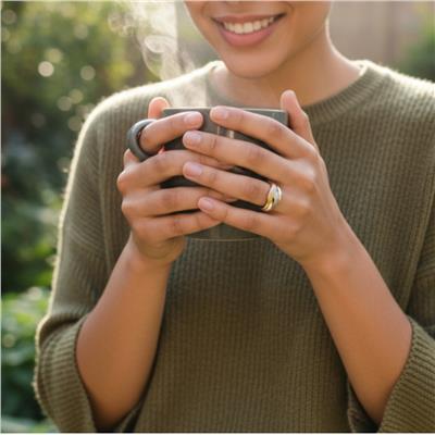 14 Ayar Altın Tasarım Yüzük  -  K205769