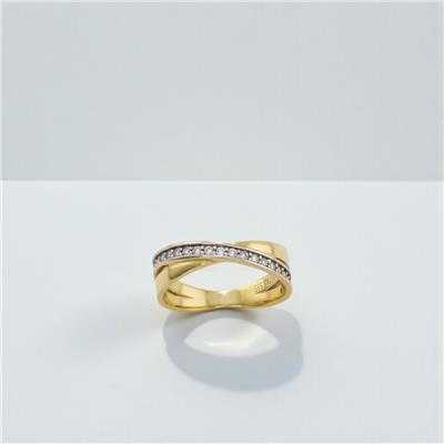 14 Ayar Altın Tasarım Yüzük  -  K205923