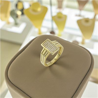 14 Ayar Altın Tasarım Yüzük  -  K214892