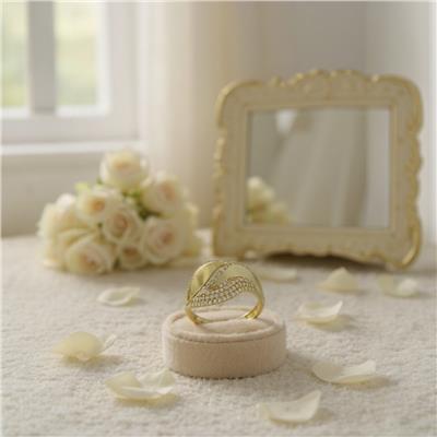 14 Ayar Altın Tasarım Yüzük  -  K215023