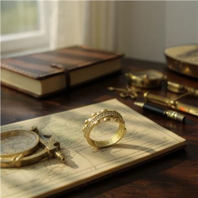 14 Ayar Altın Tasarım Yüzük  -  K215072