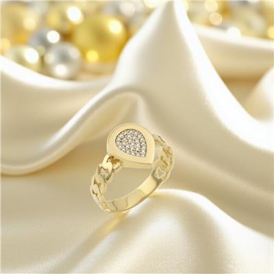 14 Ayar Altın Tasarım Yüzük  -  K222597