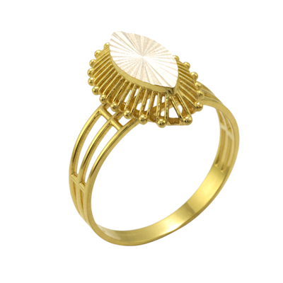 14 Ayar Altın Tasarım Yüzük  -  K234452