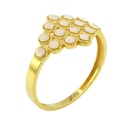 14 Ayar Altın Tasarım Yüzük  -  K234456