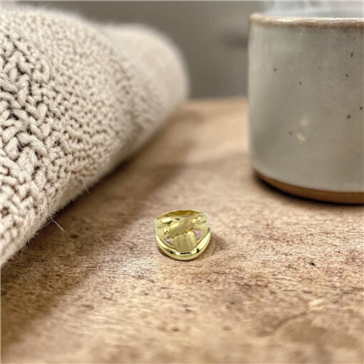 14 Ayar Altın Tasarım Yüzük  -  K237592