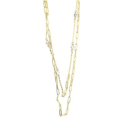 14 Ayar Altın Tasarım Zincir  -  0181235