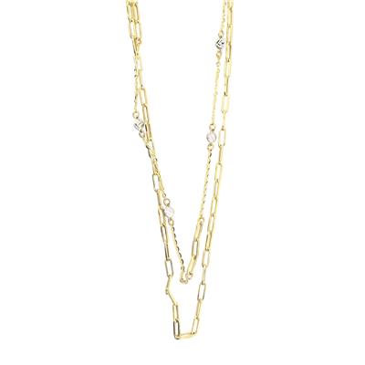 14 Ayar Altın Tasarım Zincir  -  0181235