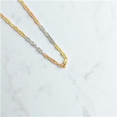 14 Ayar Altın Tasarım Zincir  -  0195470