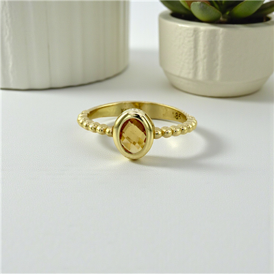 14 Ayar Altın TASLI Yüzük  -  K220187