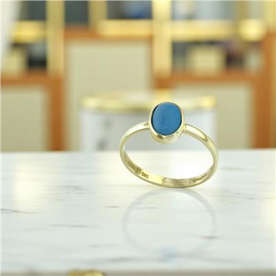 14 Ayar Altın TASLI Yüzük  -  K220189