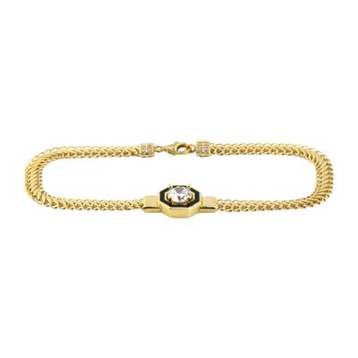 14 Ayar Altın Tektaş Bileklik  -  0184728