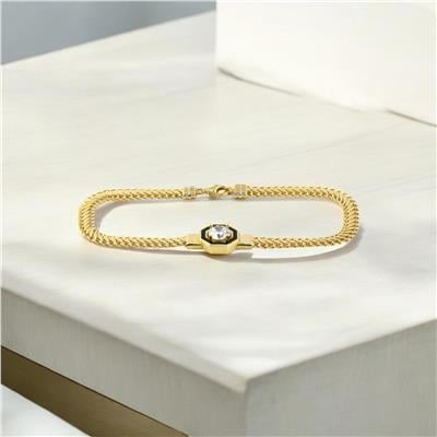 14 Ayar Altın Tektaş Bileklik  -  0184728