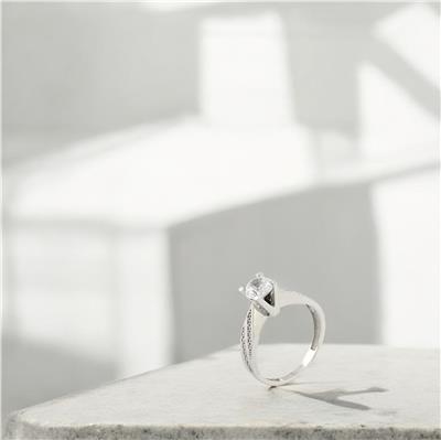 14 Ayar Altın Tektaş Yüzük  -  0191645