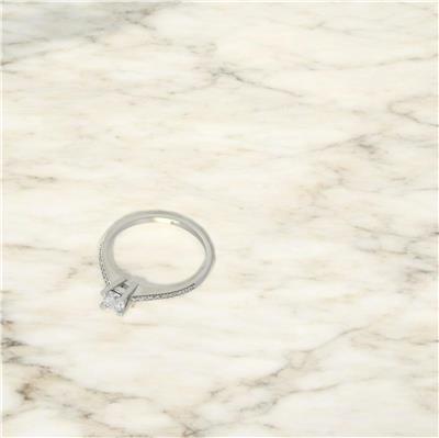 14 Ayar Altın Tektaş Yüzük  -  0192079