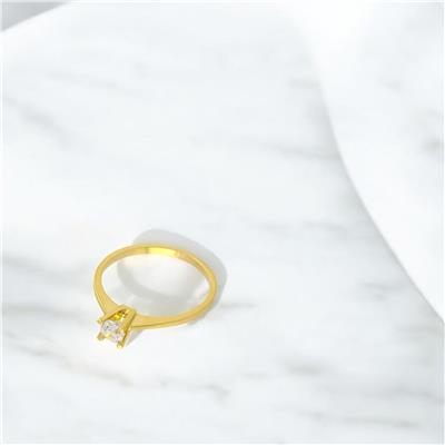 14 Ayar Altın Tektaş Yüzük  -  0192080