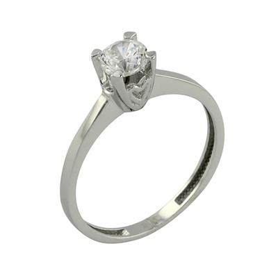 14 Ayar Altın Tektaş Yüzük  -  0193006