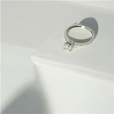 14 Ayar Altın Tektaş Yüzük  -  0193006