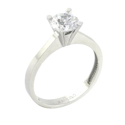 14 Ayar Altın Tektaş Yüzük  -  0201175