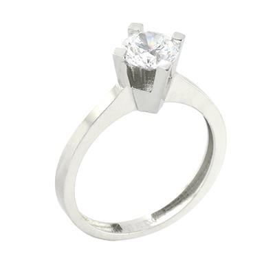 14 Ayar Altın Tektaş Yüzük  -  0201182