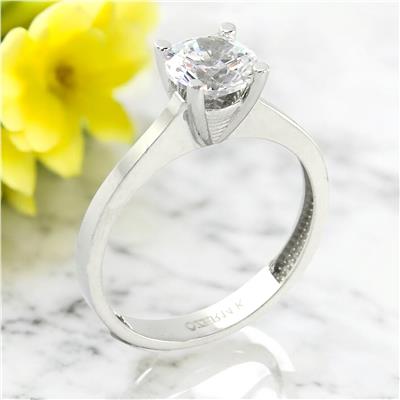 14 Ayar Altın Tektaş Yüzük  -  0201183