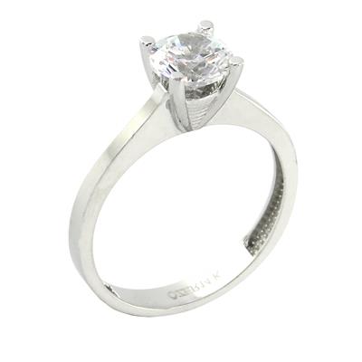 14 Ayar Altın Tektaş Yüzük  -  0201183