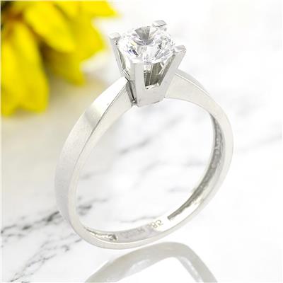 14 Ayar Altın Tektaş Yüzük  -  0201184