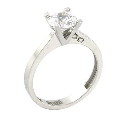 14 Ayar Altın Tektaş Yüzük  -  0201187