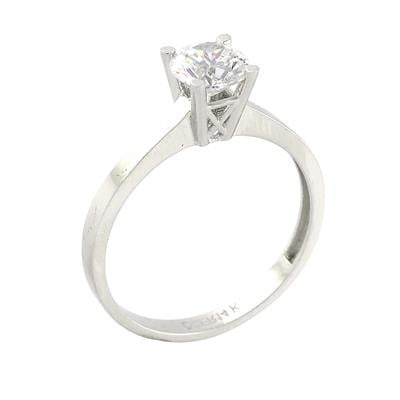 14 Ayar Altın Tektaş Yüzük  -  0201192