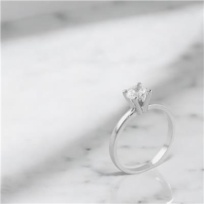 14 Ayar Altın Tektaş Yüzük  -  0202364