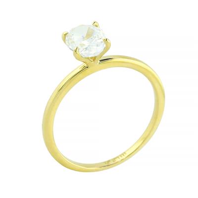 14 Ayar Altın Tektaş Yüzük  -  0205158