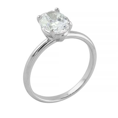 14 Ayar Altın Tektaş Yüzük  -  0205161