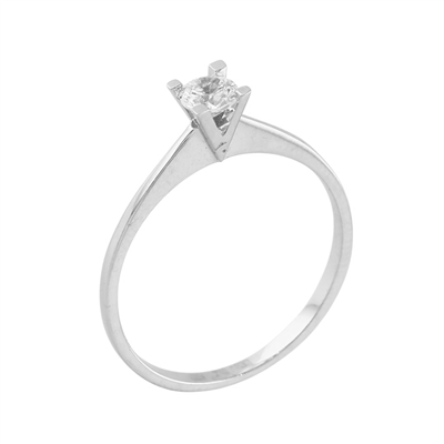 14 Ayar Altın Tektaş Yüzük  -  0205419