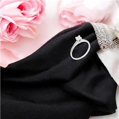 14 Ayar Altın Tektaş Yüzük  -  F003860