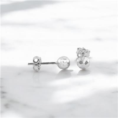 14 Ayar Altın Top Küpe  -  0192488