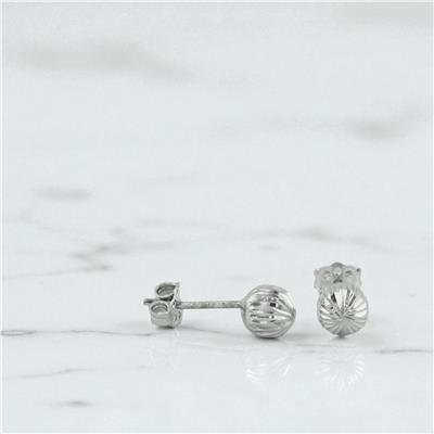 14 Ayar Altın Top Küpe  -  0196652