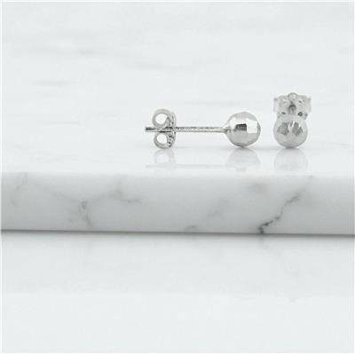 14 Ayar Altın Top Küpe  -  0196653