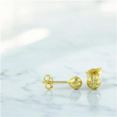 14 Ayar Altın Top Küpe  -  0201511