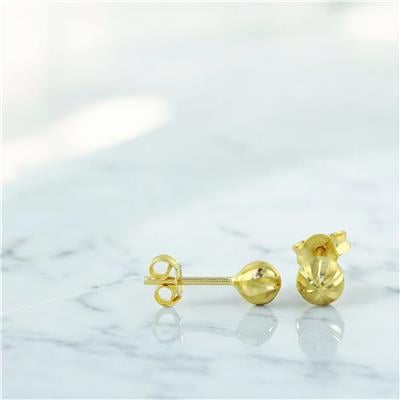 14 Ayar Altın Top Küpe  -  0201515