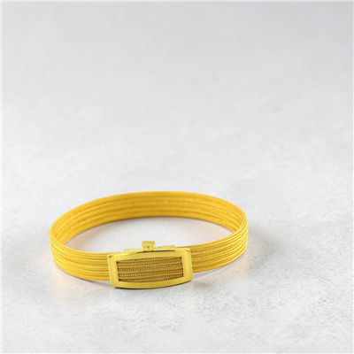 14 Ayar Altın Trabzon Hasırı Bileklik  -  0206481