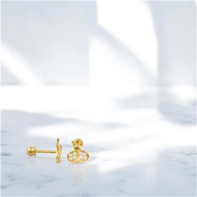 14 Ayar Altın Tragus Küpe  -  0189523