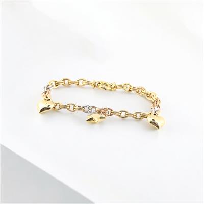 14 Ayar Altın Yıldızlı Bileklik  -  0180874